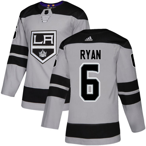 Adidas Los Angeles Kings 6 Joakim Ryan Gray Alternate Authentic Stitched Youth NHL Jersey